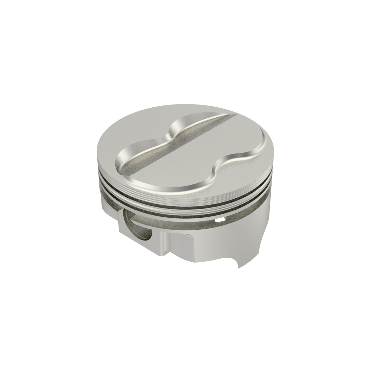 IC9934030 ICON FHR Piston Chevy 350, Rod 6.000, Solid Dome 6cc 2V