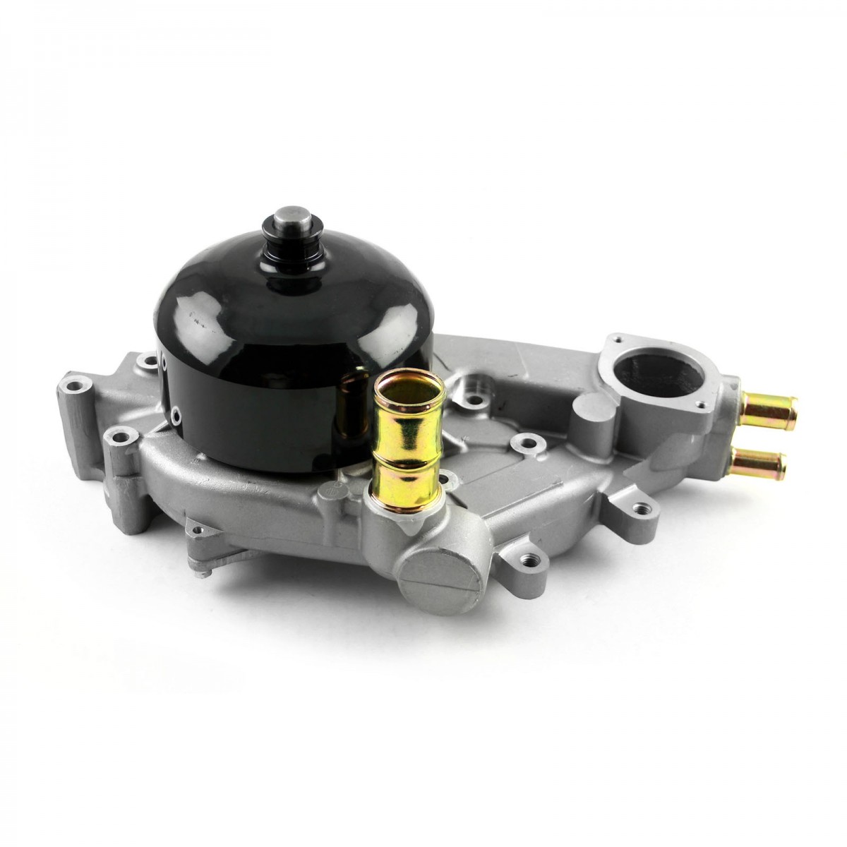 Chevy SBC LS 350 High Volume Aluminum Water Pump Satin F BODY CAMARO