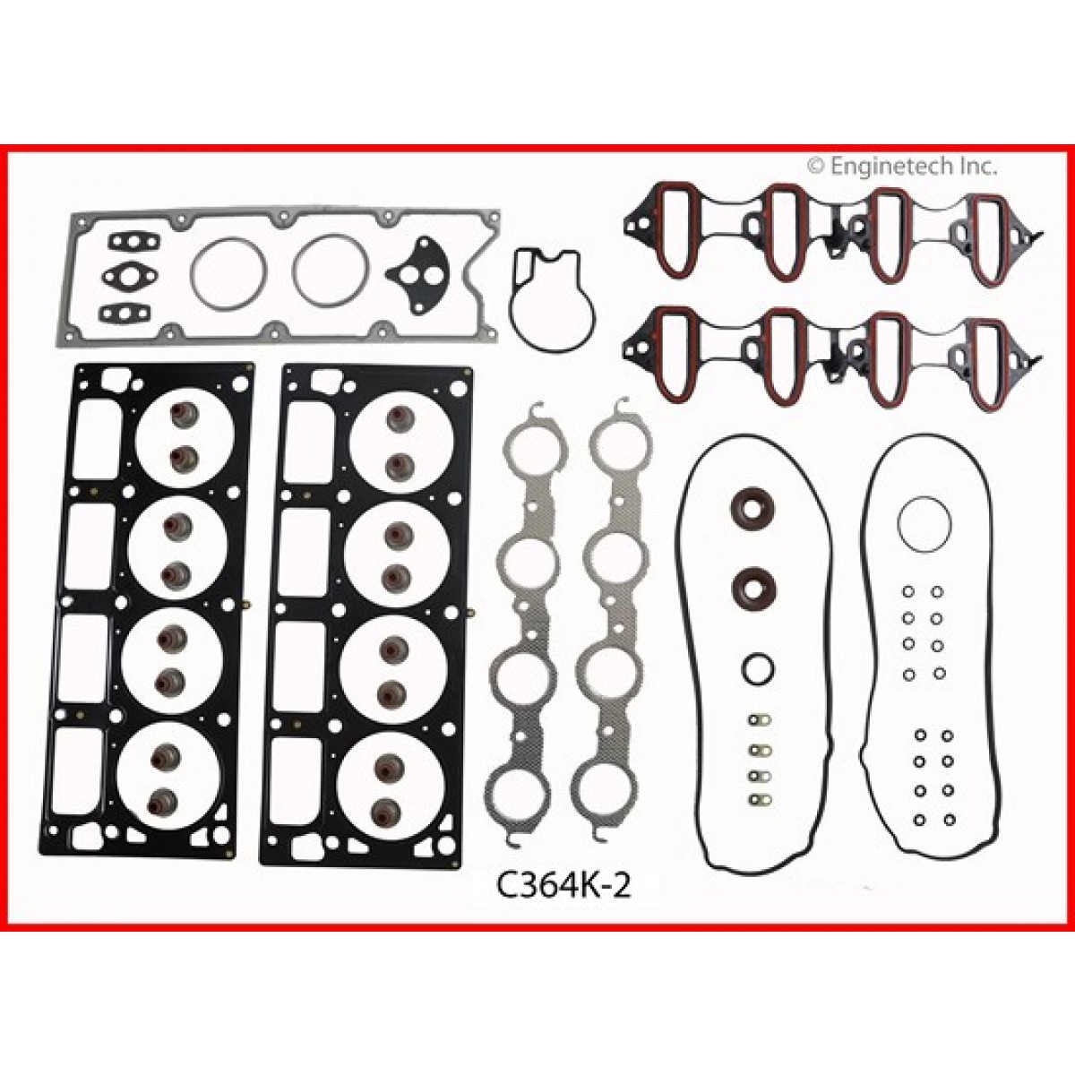 C364K2 200107 6.0 VORTEC Full Gasket Set