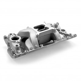 Chevy SBC 350 Eliminator Vortec Intake Manifold Satin