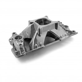 Chevy SBC 350 Shootout 1957-95 High Rise Intake Manifold Polished