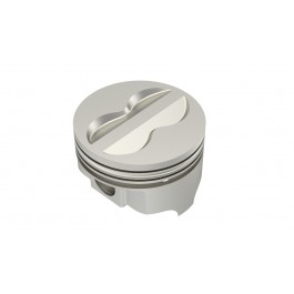 IC9913-060 ICON FHR Pistons / Chevy 350, Rod 5.700, Flat Top 6.4cc 4V