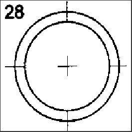 ENGINETECH P3079 - 2004-07 DISH TOP 5.3 REPLACEMENT PISTON