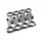 Chevy LS1 350 H Beam 6.125" 2.100" .927" Bronze Bush 4340 Connecting Rods  PCE274.1033