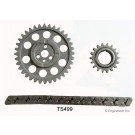 EngineTech TS499 - CHEVY 283 305 327 350 400 1967-'84 EXC. ROLLER CAM/CHAIN 3pc Replacement Engine Timing Components
