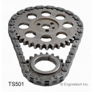 EngineTech-ENG-TS501 CHEVY 396 402 454 1967-'95 NON ROLLER 3pc Replacement Engine Timing Components