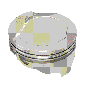 IC879-040 ICON Forged Piston - Ford 387C Rod 6.000 Step Dish 20cc 1V