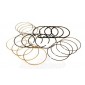 EngineTech - R40058-080 Cast Piston Ring Set